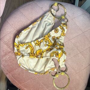 VENUS LIMITED EDITION FULL SET Bikini Golden yellow and Cream Patterned